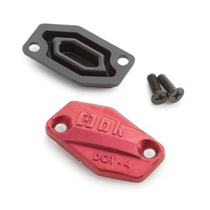 Bild von Deckel Handbremszylinder rot