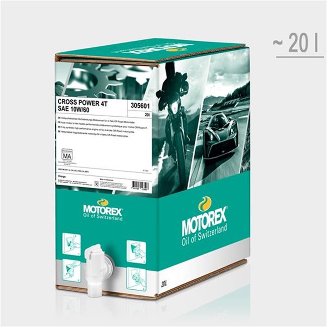 Bild von GAS-Motorex 4T Formula 20W/50 HD 20lt