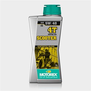 Bild von MOTOREX 4T Öl Scooter SAE 5W/40 1lt