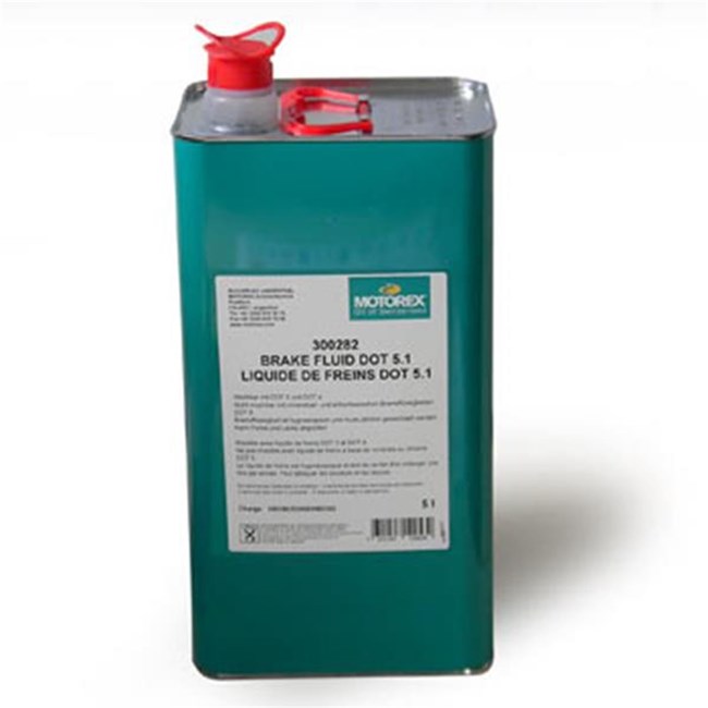 Bild von MOTOREX Bremsflüssigkeit DOT 5.1  5lt