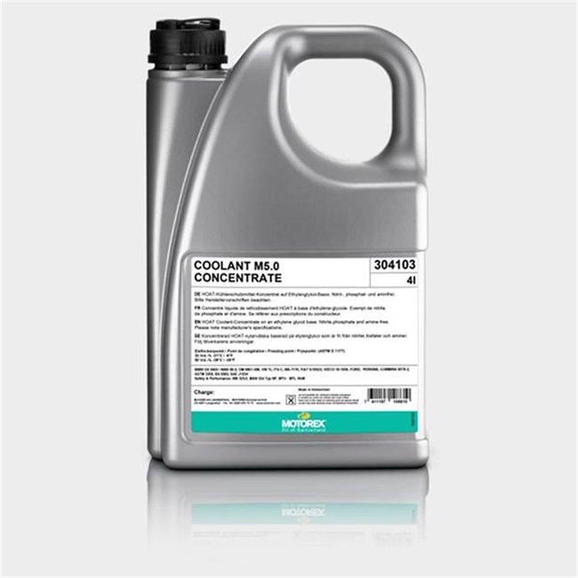 Bild von MOTOREX Coolant M5.0 Konzentrat 4lt