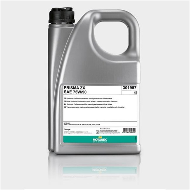 Bild von MOTOREX GEAR OIL PRISMA ZX 75W/90 4lt