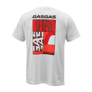 Bild von FULL GAS T-SHIRT - WEISS
