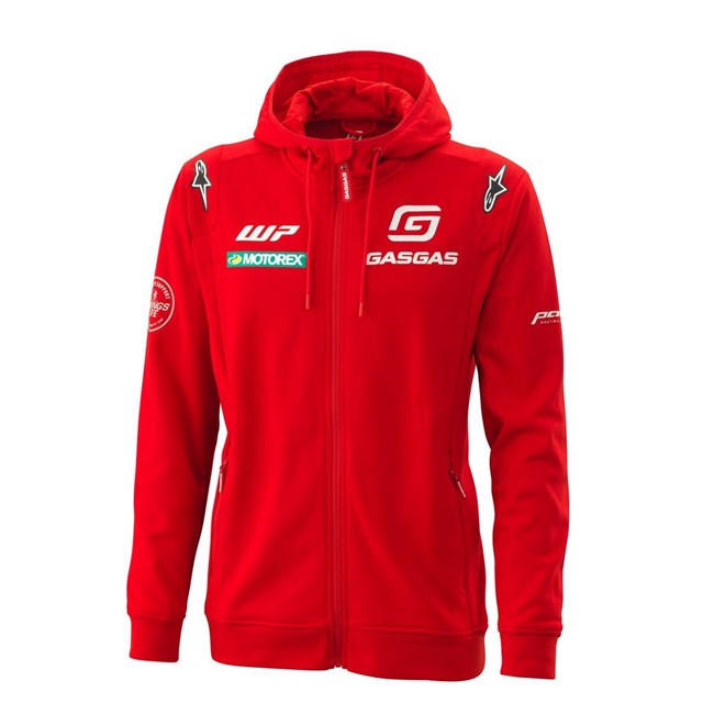 Bild von GASGAS TEAM HOODIE MIT REISSVERSCHLUSS