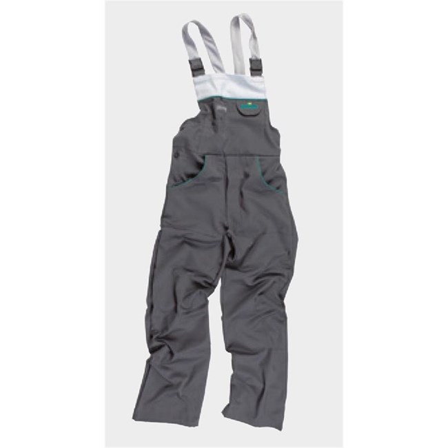 Bild von MOTOREX Latzhose grau Gr.S