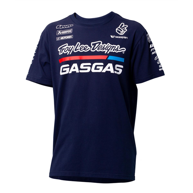 Bild von TLD GASGAS TEAM TEE NAVY