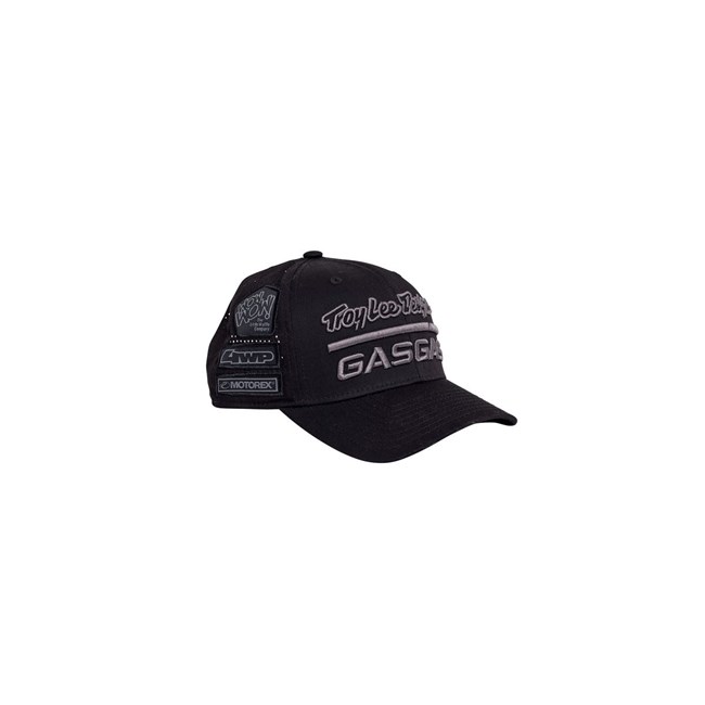 Bild von TROY LEE DESIGNS GASGAS TEAM CURVED-CAP - SCHWARZ