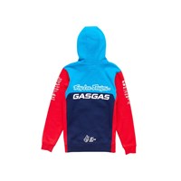Bild von TROY LEE DESIGNS GASGAS TEAM HOODIE MIT REISSVERSCHLUSS - MARINEBLAU/ROT