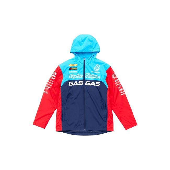 Bild von TROY LEE DESIGNS GASGAS TEAM PIT JACKE - MARINEBLAU/ROT
